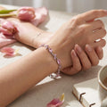 Luminous Crystal Stones Tulip Bracelet Adjustable