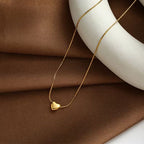 Gold Plated Heart Pendant