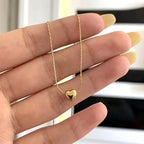 Gold Plated Heart Pendant
