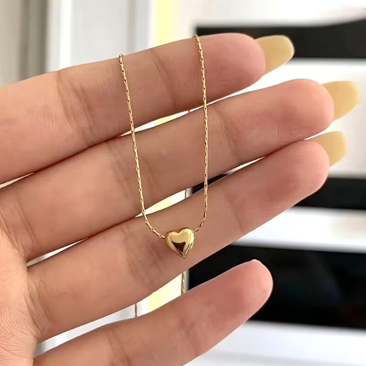 Gold Plated Heart Pendant