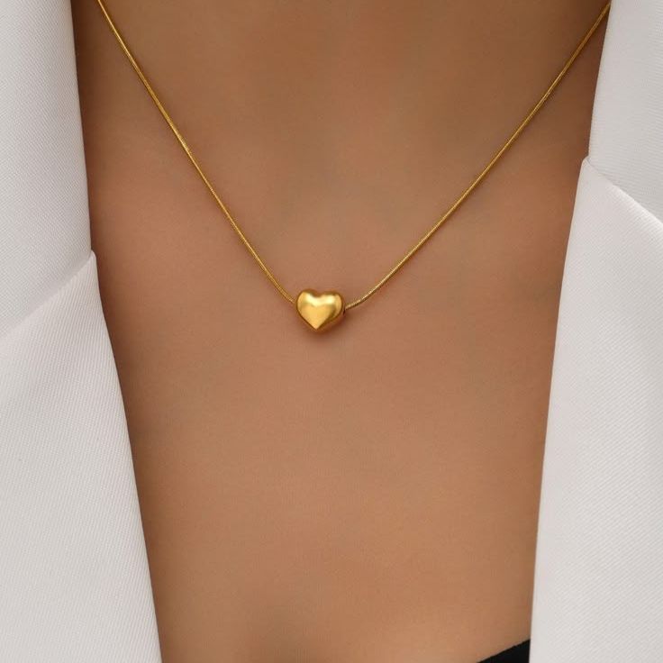 Gold Plated Heart Pendant
