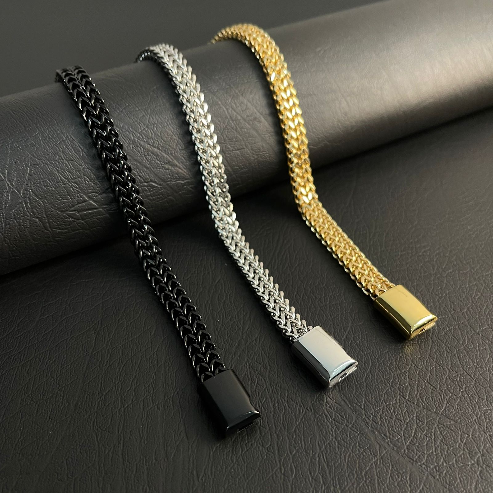 Foxtail Chain Bracelet for Men