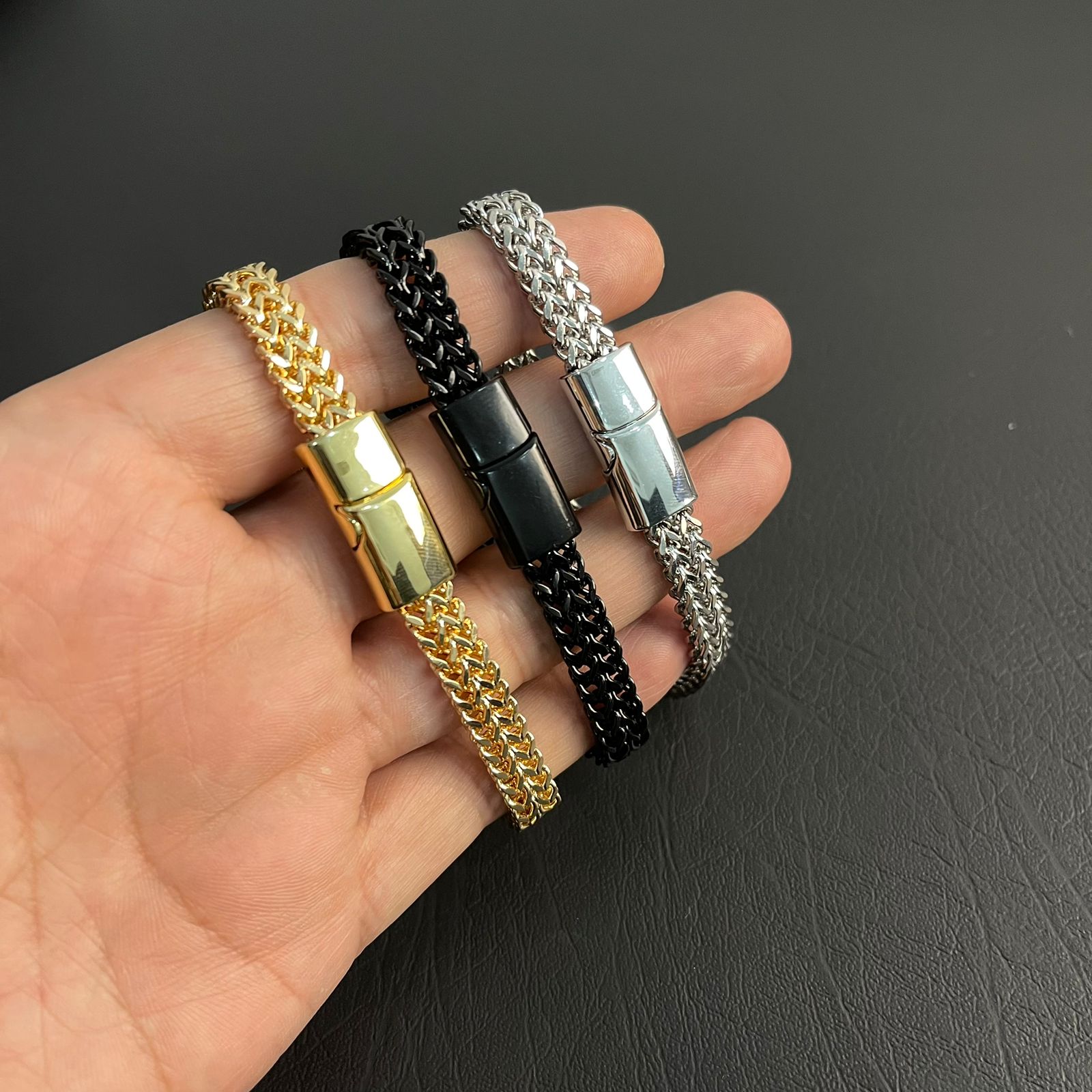 Foxtail Chain Bracelet for Men