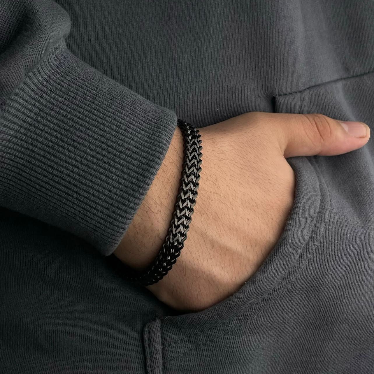 Foxtail Chain Bracelet for Men